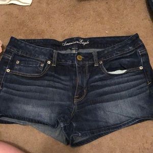Jean shorts dark wash